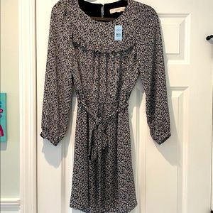 Ann Taylor LOFT NWT Fall Tie Waist Dress Size 6P